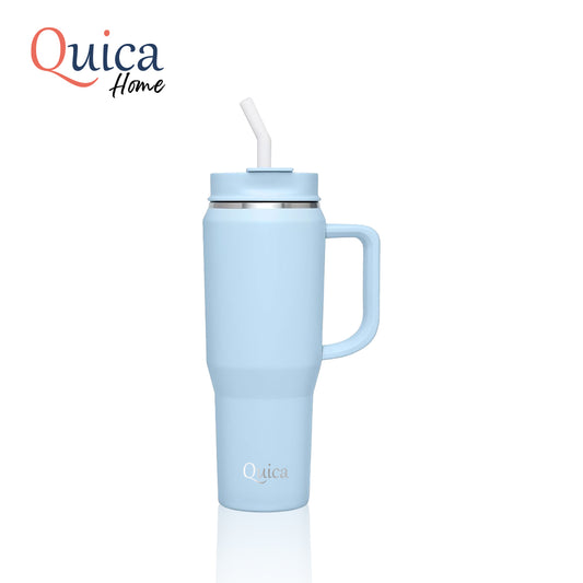 Quica - Thermal Stainless Steel Mug - Sky Blue