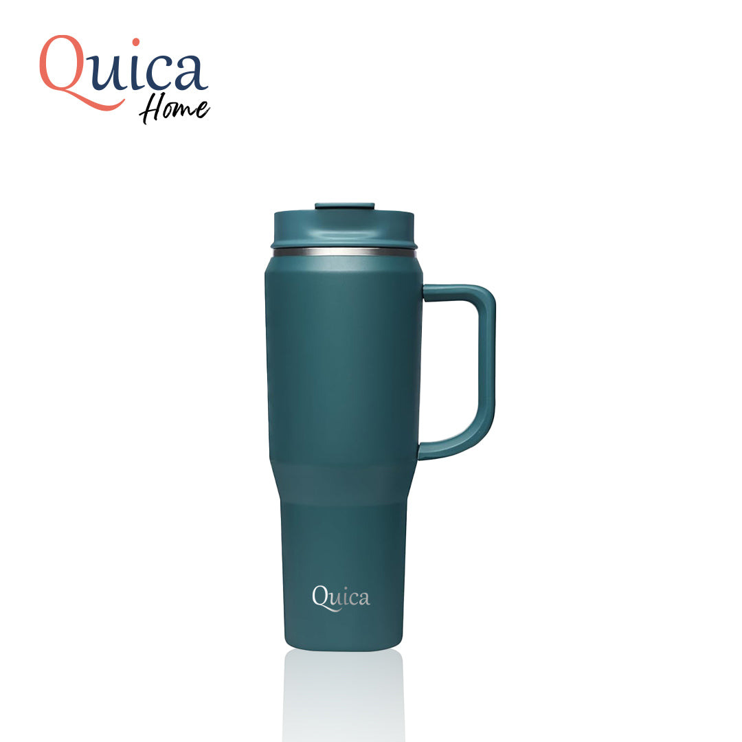Quica - Thermal Stainless Steel Mug - Green