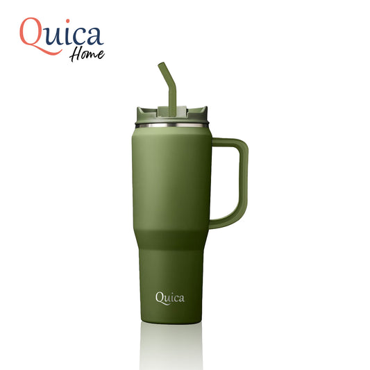 Quica - Thermal Stainless Steel Mug - Army Green