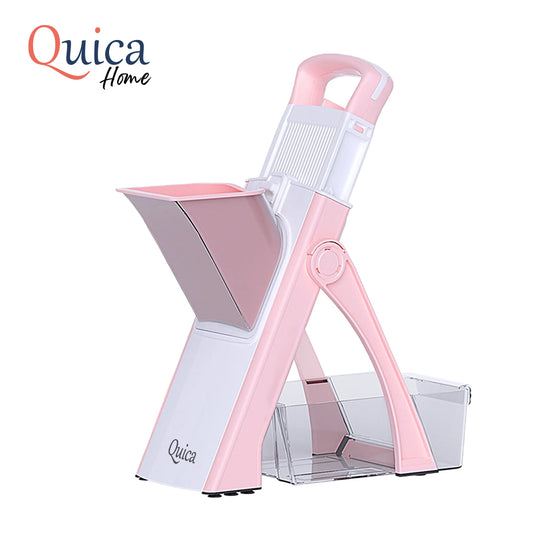 Quica - Mandoline Food Slicer - Light Pink